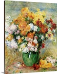 Bouquet of Chrysanthemums, c.1884 (oil on canvas)