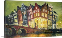 Bright Lights, Amsterdam, 2000 (oil on canvas)