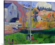 Brittany Landscape: the David Mill, 1894 (oil on canvas)