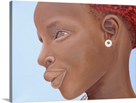 Brown Introspection, 2007 (oil and acrylic on canvas)