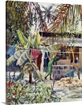 By the Wall, 2009 (oil on canvas)