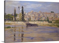 Carrieres Saint Denis, 1872 (oil on canvas)