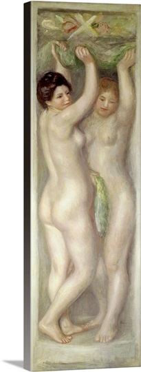 Caryatids (oil on canvas)