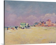 Cayeux sur Mer (oil on canvas)