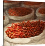 Chillis, 2010 (acrylic on canvas)