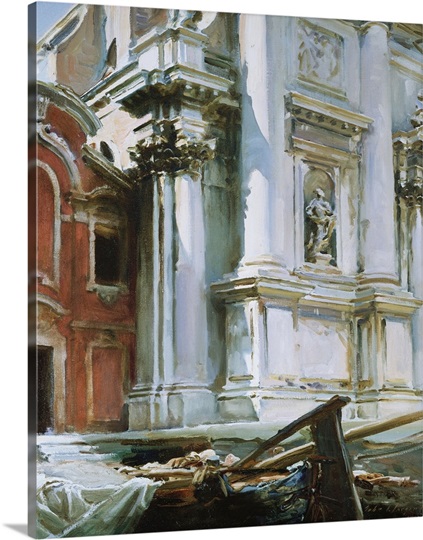 Church of St. Stae, Venice, 1913 (oil on canvas)