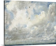 Cloud Study, 1821 (oil on paper laid down on board)