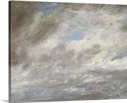 Cloud Study, c.1821 (oil on paper laid on card)