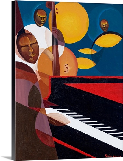 Cobalt Jazz, 2007 (oil and acrylic on canvas)