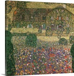 Country House by the Attersee, c.1914 (oil on canvas)