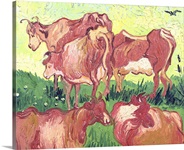 Cows, 1890 (oil on canvas)