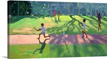 Cricket, Sri lanka, 1998 (oil on canvas)