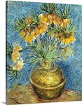 Crown Imperial Fritillaries in a Copper Vase, 1886 (oil on canvas)