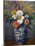 Dahlias, c.1873 (oil on canvas)