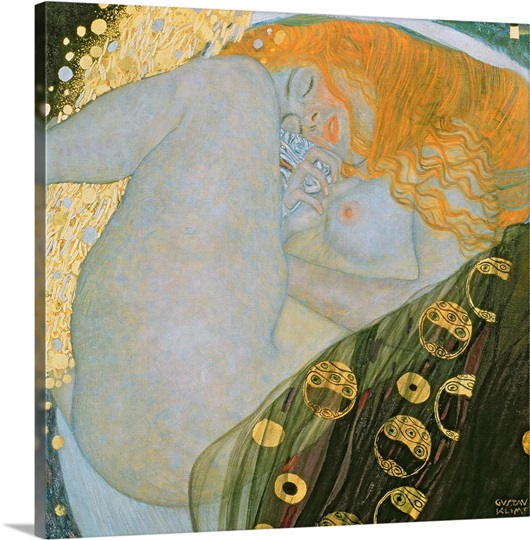 Danae, 1907 08 (oil on canvas)