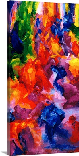 Dance 2, 2000 (oil on board)