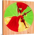 Dance Circle, 2002 (oil on canvas)