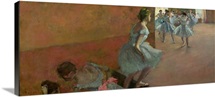 Dancers Ascending a Staircase, c.1886 88 (oil on canvas)