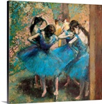 Dancers in blue, 1890 (oil on canvas)