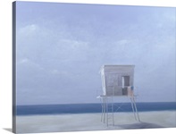 Dawn, Miami (oil on canvas)