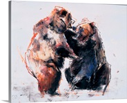 European Brown Bears, 2001 (charcoal