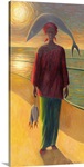 Evening Catch (oil on canvas)