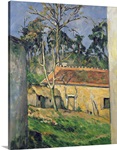 Farmyard at Auvers, c.1879 80 (oil on canvas)