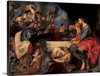 Feast in the house of Simon the Pharisee, c.1620 (oil on canvas)