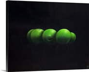 Five Green Apples