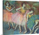 Four Dancers, 1903 (pastel)