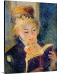 Girl Reading, 1874 (oil on canvas)