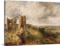 Hadleigh Castle, 1829 (oil on canvas)