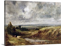 Hampstead Heath, c.1825-30 (oil on canvas)