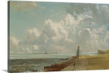 Harwich, The Low Lighthouse and Beacon Hill, c.1820 (oil on canvas)