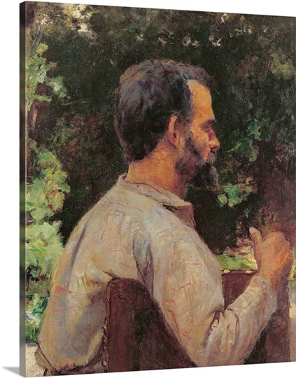 Head of a Man, Monsieur Etienne Devismes, 1882 (oil on canvas)