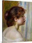 Head of a young woman, late 19th century