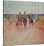 Horseman on the Beach (Hiva Hoa) 1902 (oil on canvas)