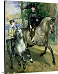 Horsewoman in the Bois de Boulogne, 1873 (oil on canvas)