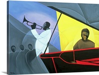 Hot and Cool Jazz, 2004 (oil