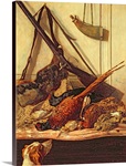 Hunting Trophies, 1862 (oil on canvas)