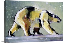 Ice Bear, 1998 (mixed media on paper)