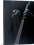 In a Groove (oil on canvas)