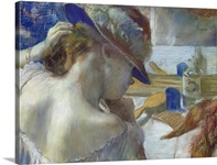 In Front of the Mirror, 1889 (pastel on paper) (see 141380 for unframed version)