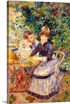 In the Garden, 1885 (oil on canvas)