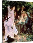 In the Garden, or Under the Trees of the Moulin de la Galette, 1875 (oil on canvas)