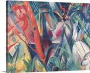 In the Rain, 1912 (oil on canvas)