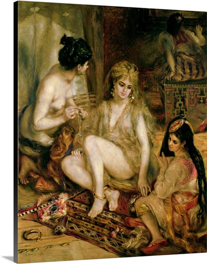 Interior of a Harem in Montmartre