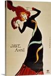 Jane Avril (1868 1943) 1899 (colour litho)