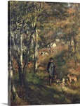 Jules Le Coeur in the Forest of Fontainebleau, 1866
