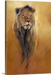 King Leo, 2000 (acrylic and pencil crayon on canvas)
